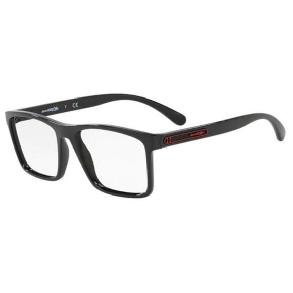 ARNETTE Men Eyeglasses AN7147-BLK-54  Size 54mm-140mm-17mm Demo Lens BRAND NEW - Picture 1 of 5